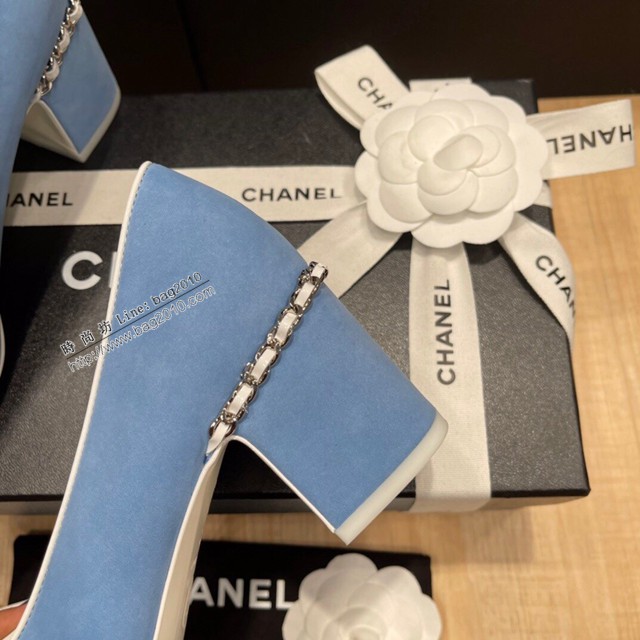 Chanel香奈兒頂級版本磨砂絲綢牛皮小香新款彩色糖果系列單鞋 dx2722